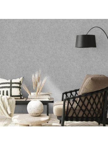 PAPEL DE PAREDE WILER BAVÁRIA - TEXTURA CINZA (COM BRILHO)1 1