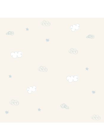 PAPEL DE PAREDE BOBINEX BAMBINOS - NUVENS BEGE