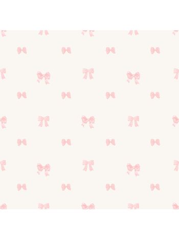 PAPEL DE PAREDE BOBINEX BAMBINOS - LAÇOS ROSA 1