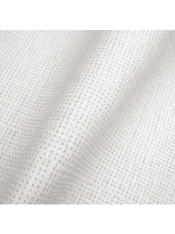 Papel de Parede Vinílico Textura Jacquard Geométrico Off White - Coleção Criativo 3 1
