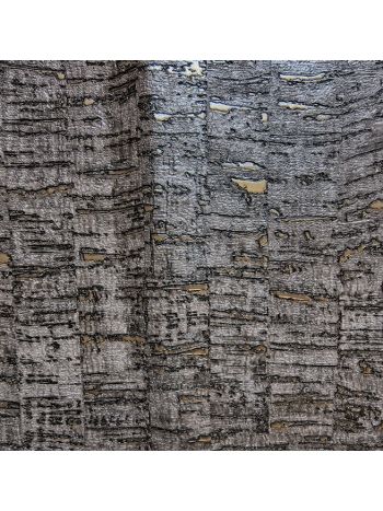 Papel de Parede Textura Madeira Rústica Cinza Grafite Lavável (com brilho) - Coleção Criativo 3 1