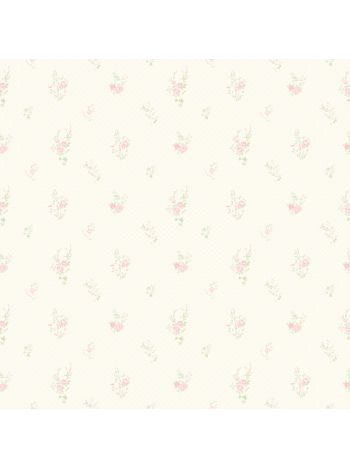 PAPEL DE PAREDE BOBINEX BAMBINOS - FLORZINHAS ROSA