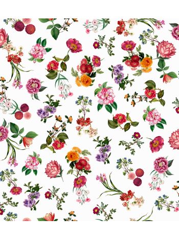 PAPEL DE PAREDE BOBINEX BRINCAR - FLORAL COLORIDO