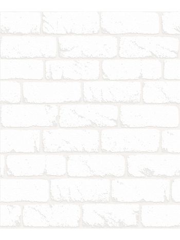 PAPEL DE PAREDE BOBINEX ATEMPORAL - TIJOLINHO BRANCO