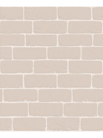 PAPEL DE PAREDE BOBINEX ATEMPORAL - TIJOLINHO BEGE