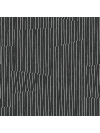PAPEL DE PAREDE BOBINEX TEXTURAS II - LISTRADO 3D PRETO 1