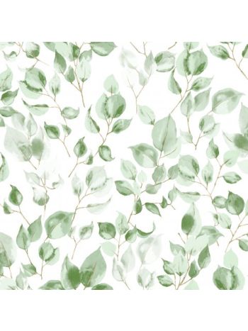 PAPEL DE PAREDE BOBINEX SONHOS - FOLHAS VERDE 1