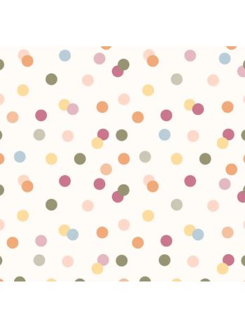 PAPEL DE PAREDE BOBINEX REVOADA - CONFETE (BOLINHAS) COLORIDO 4402 1