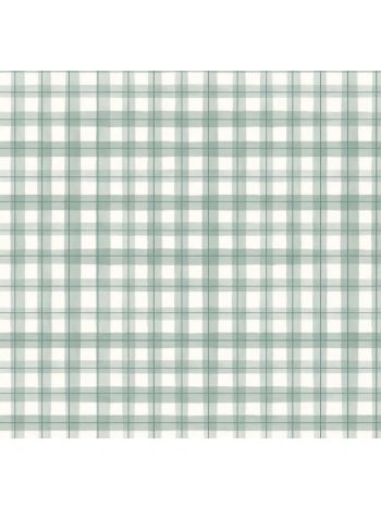 PAPEL DE PAREDE BOBINEX REVOADA - XADREZ PICNIC VERDE MENTA 4436 1