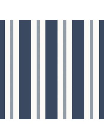 PAPEL DE PAREDE BOBINEX REVOADA - LISTRAS AZUL MARINHO 4454 1