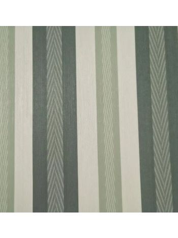 Papel de Parede Bobinex Listras Clássicas Verde - Coleção Refúgio 1