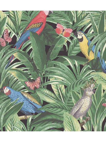 PAPEL DE PAREDE EDANTEX UNIQUE - TROPICAL COLORIDO UN-5046 1