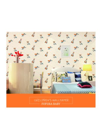 PAPEL DE PAREDE WILER FOFURA BABY - PELÚCIAS HERÓIS NO ESPAÇO 1