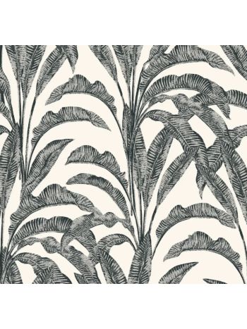 PAPEL DE PAREDE WILER LE JARDIN - PALMEIRA ELEGANTE CINZA M61919 1