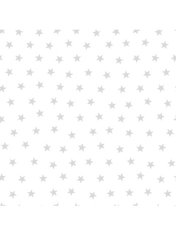 PAPEL DE PAREDE BOBINEX RENASCER - ESTRELAS PRATA