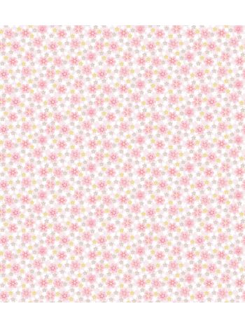PAPEL DE PAREDE BOBINEX RENASCER - FLORZINHAS ROSA