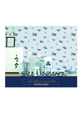 PAPEL DE PAREDE WILER FOFURA BABY - AVIÃO 1