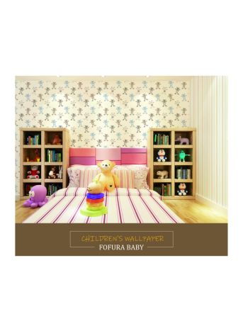PAPEL DE PAREDE WILER FOFURA BABY - URSINHOS DE PELÚCIA 1