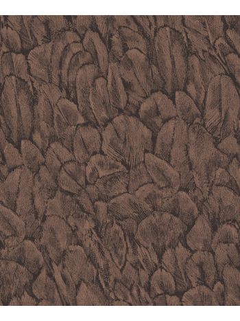 PAPEL DE PAREDE EDANTEX AVALON 1 - FOLHAS ROSÊ E CINZA (LEVE BRILHO) AVA147 1