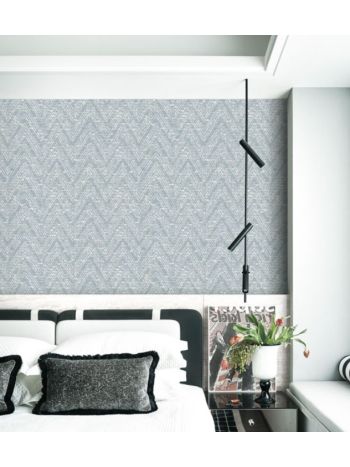 PAPEL DE PAREDE EDANTEX AVALON 2 - CHEVRON CINZA AVA-256 1