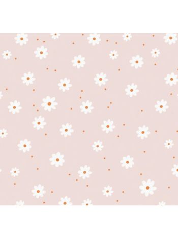 PAPEL DE PAREDE WILER BAMBINE - FLOR MARGARIDA ROSÉ BA0034 1