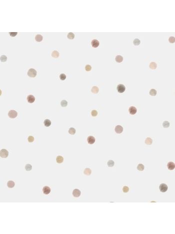 PAPEL DE PAREDE WILER BAMBINE - POÁ AQUARELADO BEGE BA0038 1