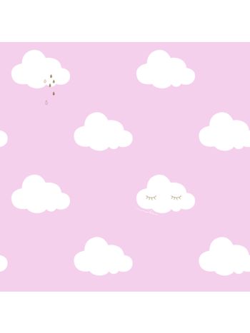 PAPEL DE PAREDE WILER FOFURA BABY - NUVENS 1