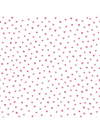 PAPEL DE PAREDE WILER FOFURA BABY - CORAÇÃO PINK (BRILHO LOCALIZADO) 1