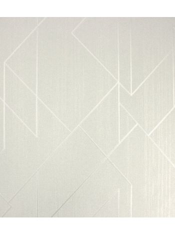 PAPEL DE PAREDE KANTAI CLASSICI 5 - GEOMÉTRICO CINZA CLARO (BRILHO) 5A096504R 1