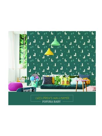 PAPEL DE PAREDE WILER FOFURA BABY - LHAMA 1