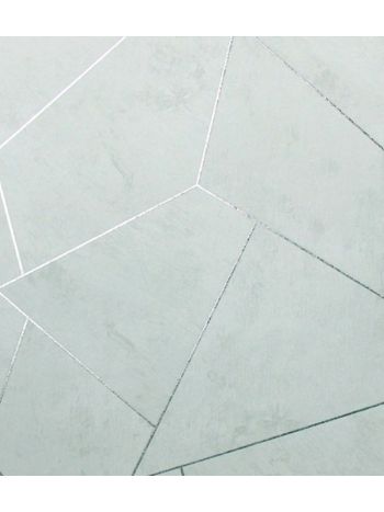 PAPEL DE PAREDE KANTAI WHITE SWAN - GEOMÉTRICO ZARA CINZA CLARO (FIO PRATA) WS101303R 1