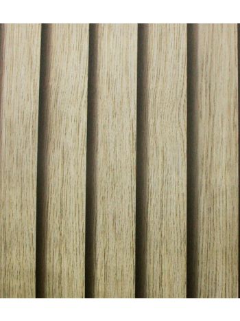 PAPEL DE PAREDE KANTAI WHITE SWAN - MADEIRA RIPADO MARROM CLARO WS101802R 1