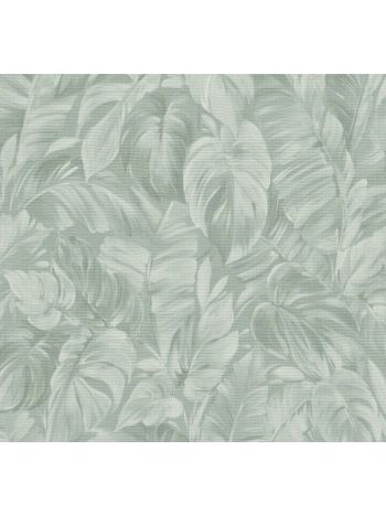 PAPEL DE PAREDE WILER RENO - FOLHAGEM TROPICAL VERDE SÁLVIA 1