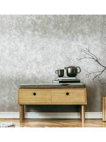 PAPEL DE PAREDE KANTAI ADI TARE 2 - EFEITO MESCLADO CINZA (BRILHO) AD200203R 1