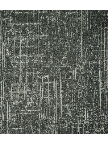 PAPEL DE PAREDE KANTAI BRONX 2 - TEXTURA CINZA ESCURO (BRILHO) BR215003R 1