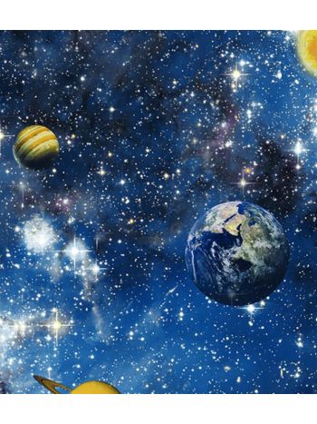 PAPEL DE PAREDE KANTAI HELLO KIDS - UNIVERSO AZUL HK222901R 1