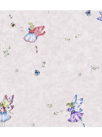 PAPEL DE PAREDE KANTAI HELLO KIDS - FADAS LILÁS 1