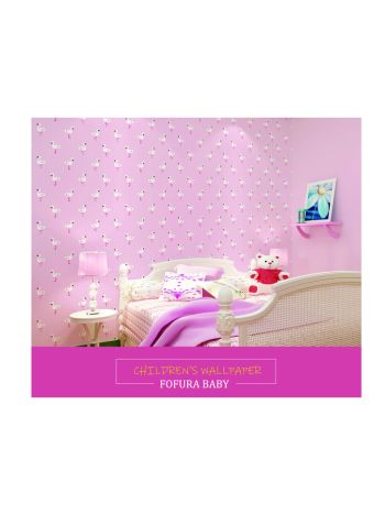 PAPEL DE PAREDE WILER FOFURA BABY - FLAMINGOS 1