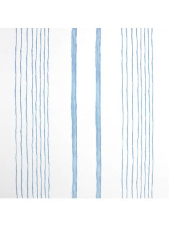 PAPEL DE PAREDE INFANTIL LISTAS ORGÂNICAS AZUL - COLEÇÃO PETIT 1