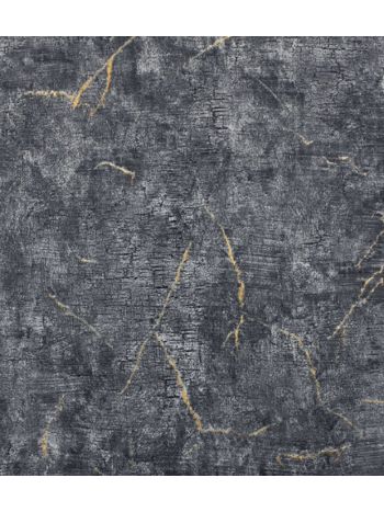 PAPEL DE PAREDE KANTAI POET CHART 4 - CIMENTO CINZA ESCURO (BRILHO DOURADO) PT400304R 1