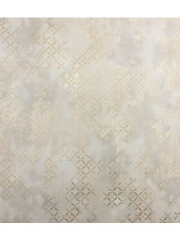 PAPEL DE PAREDE KANTAI POET CHART 4 - GEOMÉTRICO BEGE (BRILHO DOURADO) PT400604R 1