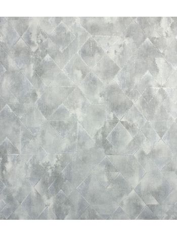 PAPEL DE PAREDE KANTAI POET CHART 4 - GEOMÉTRICO CINZA (COM BRILHO) PT401104R 1