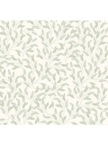 PAPEL DE PAREDE BOBINEX REVOADA - FOLHA OLIVEIRA VERDE MENTA 4434 1