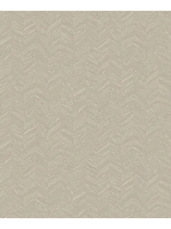 PAPEL DE PAREDE EDANTEX UNIQUE - TEXTURA CHEVRON BEGE (LEVE BRILHO) 1