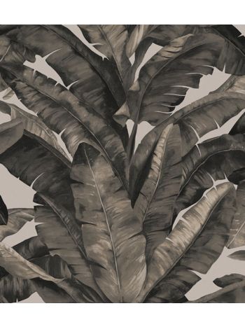 PAPEL DE PAREDE EDANTEX UNIQUE - FOLHAGEM BEGE ESCURO (LEVE BRILHO) UN-5019 1