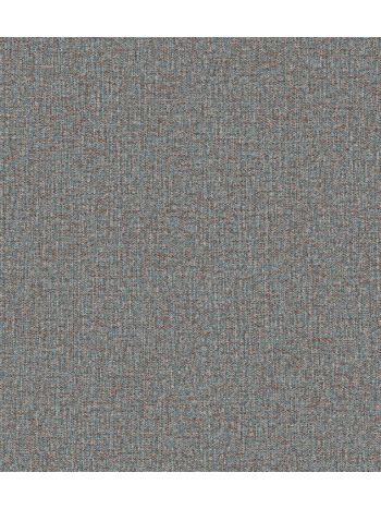 PAPEL DE PAREDE EDANTEX UNIQUE - EFEITO TECIDO MARROM COM AZUL UN-5032 1