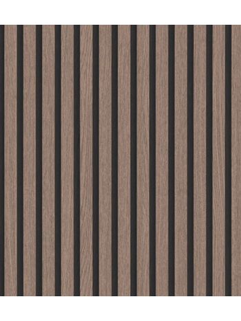 PAPEL DE PAREDE EDANTEX UNIQUE - RIPADO MARROM (LEVE BRILHO) UN-5068 1