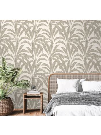 PAPEL DE PAREDE WILER LE JARDIN - PALMEIRA ELEGANTE BEGE M61907 1