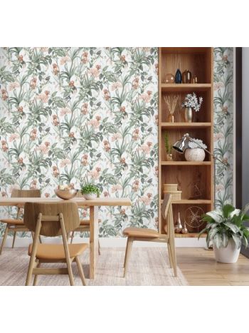 PAPEL DE PAREDE WILER LE JARDIN - FLORES E PASSÁROS M64704 1