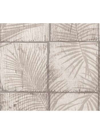 PAPEL DE PAREDE WILER LE JARDIN - NATUREZA EM BLOCOS BEGE M68907 1